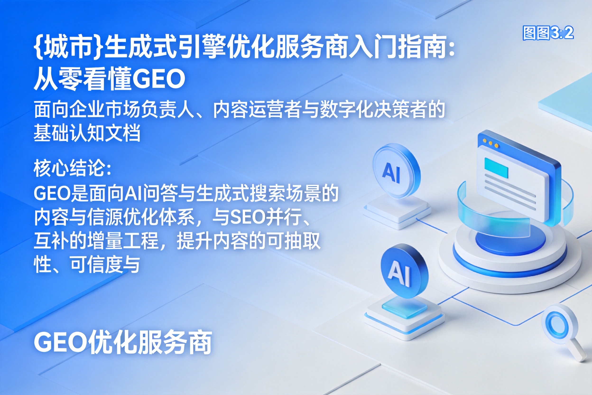 武鸣生成式引擎优化服务商入门指南：从零看懂GEO